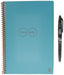 Rocketbook Smart Reusable- Dot-Grid Eco-Friendly Notebook with 1 Pilot Frixion Pen & 1 Microfiber Cloth Included - Neptune Teal Cover, Executive Size (6" x 8.8") Neptune Teal Executive Notebook
