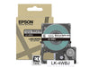 Epson Etikettenkassette, mattes Beschriftungsband LK-4WBJ schwarz auf weiß, langlebiges Band für Epson LabelWorks Etikettendrucker, wasser- & verschleißfest, 8 m x 12 mm