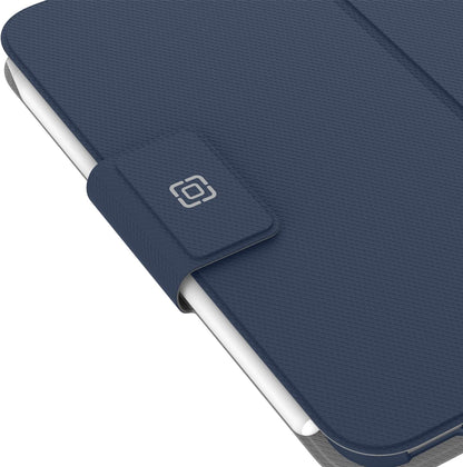 Sureview Navy Blue Plant Leather Flip Case for iPad Mini 6 2021