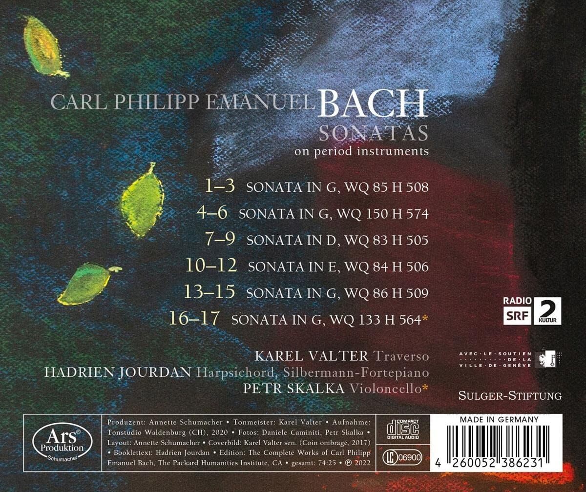 Sonatas for Traverso and Clavier