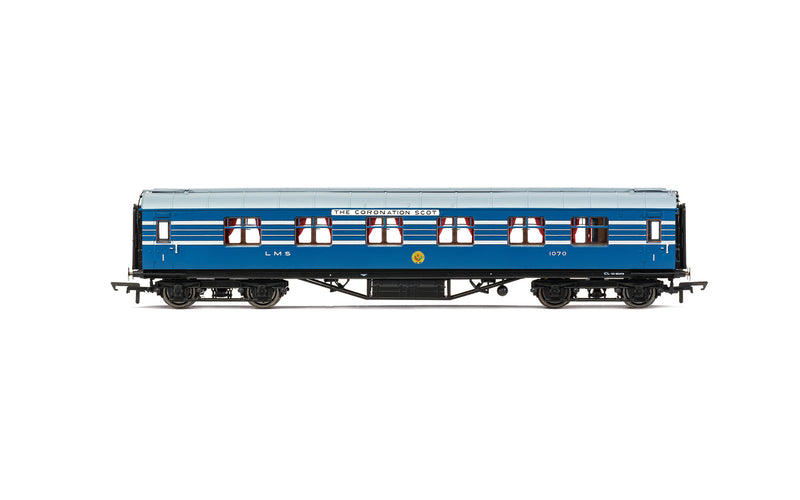 Hornby LMS, Stanier D1912 Coronation Scot 50' RK, 30089- Era 3