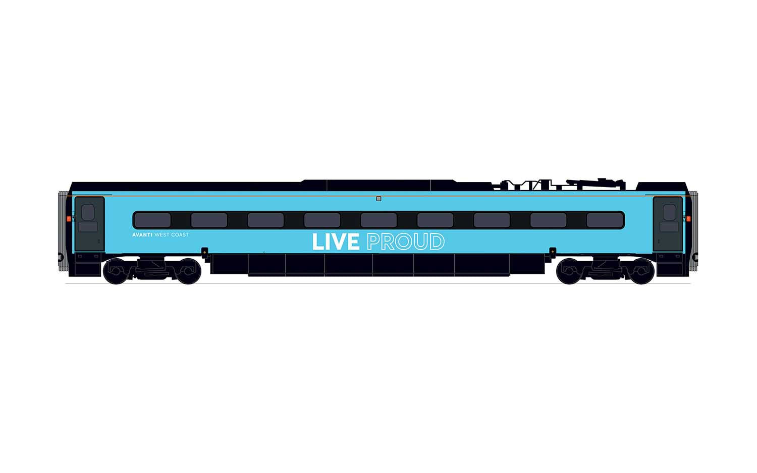 Hornby FGW c. 2002. Mk3 Trailer Restaurant First Buffet (TRFB), 40736 - Era 10