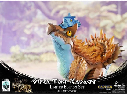 Animegami- Monster Hunter Viper Tobi-Kadachi Figurine, Color, (AGS-CAPMHAFVTKR