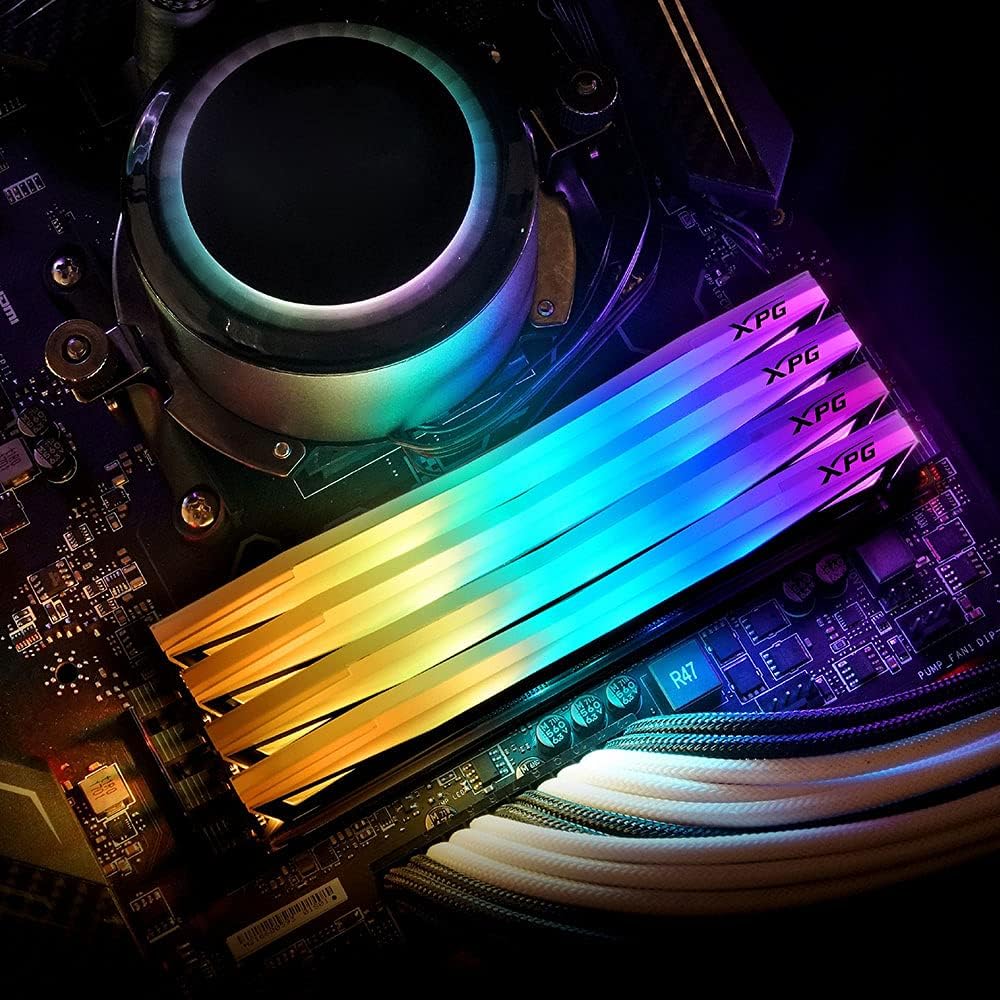 ADATA XPG Spectrix D60G RGB LED 16GB, DDR4, 3200MHz (PC4-25600) CL16, XMP 2.0, U-DIMM Memory