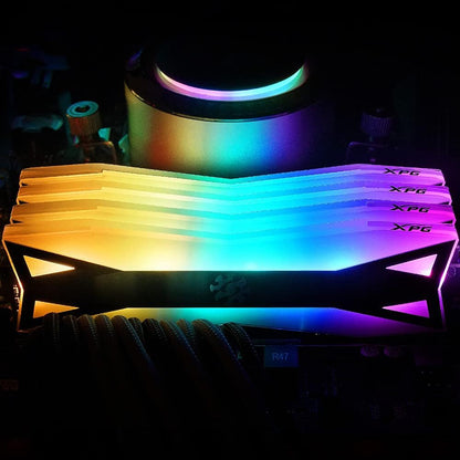 ADATA XPG Spectrix D60G RGB LED 16GB, DDR4, 3200MHz (PC4-25600) CL16, XMP 2.0, U-DIMM Memory