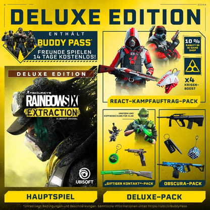 Rainbow Six Extraction - Deluxe Edition (kostenloses Upgrade auf PS5) - [PlayStation 4] + Ubisoft Six Collection - Lion Figur (Rainbow Six Extraction) PlayStation 4 Deluxe