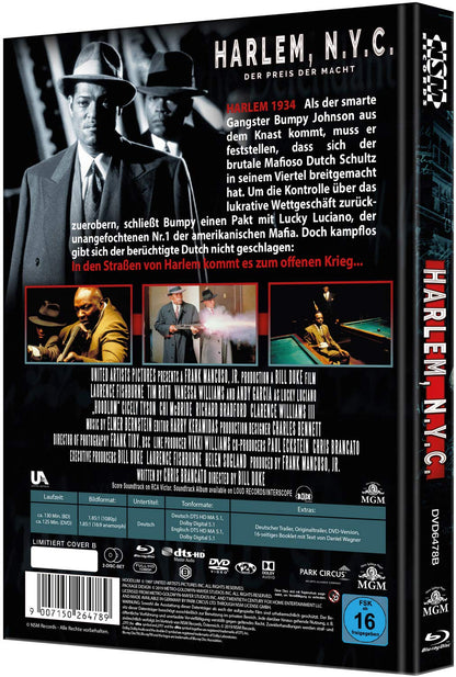 Harlem, N.Y.C. - Der Preis der Macht - Hoodlum  - uncut - auf 333 limitiertes Mediabook Cover B