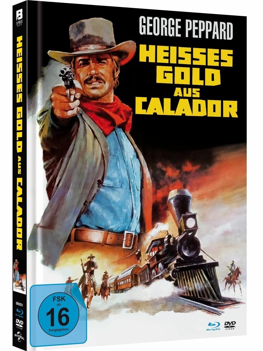 Heißes Gold aus Calador - Limited Mediabook (Kinofassung von einem 2K-Master abgetastet, Blu-ray+DVD+Booklet)