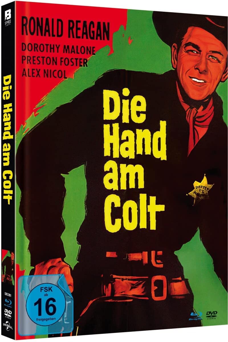 Die Hand am Colt - Limited Mediabook (Kinofassung von einem 2K-Master abgetastet, Blu-ray+DVD+Booklet)