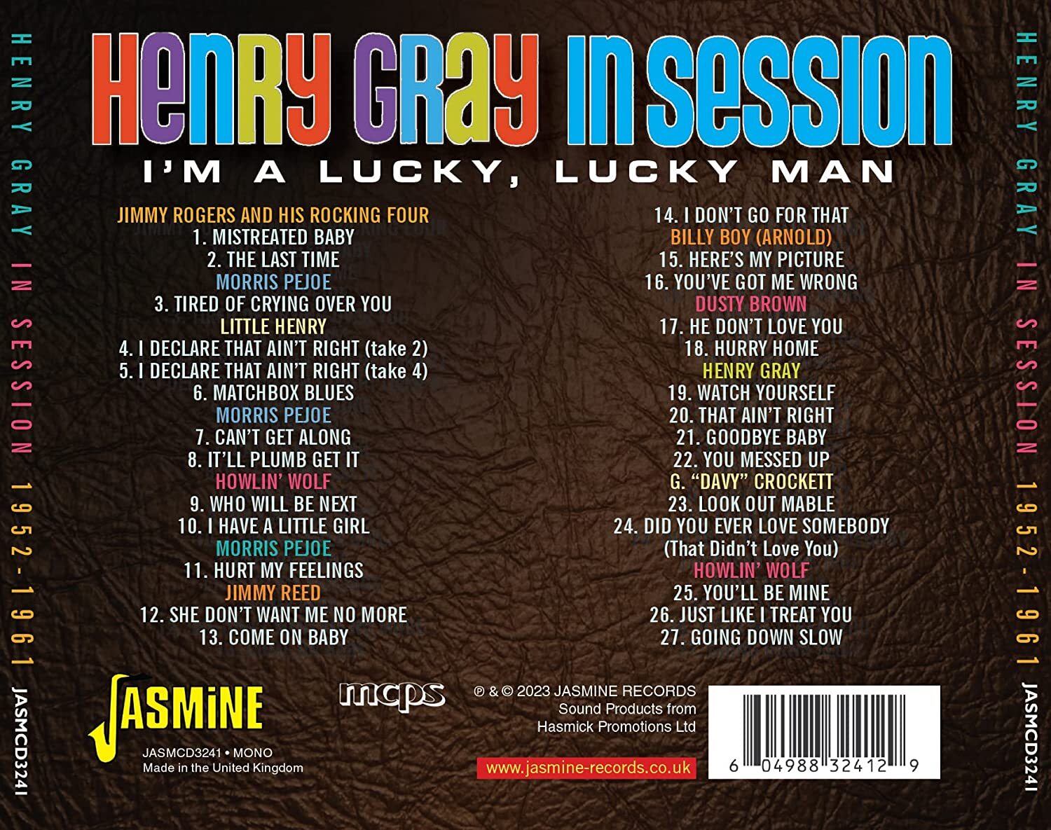 In Session: I'm a Lucky, Lucky Man - 1952-1961