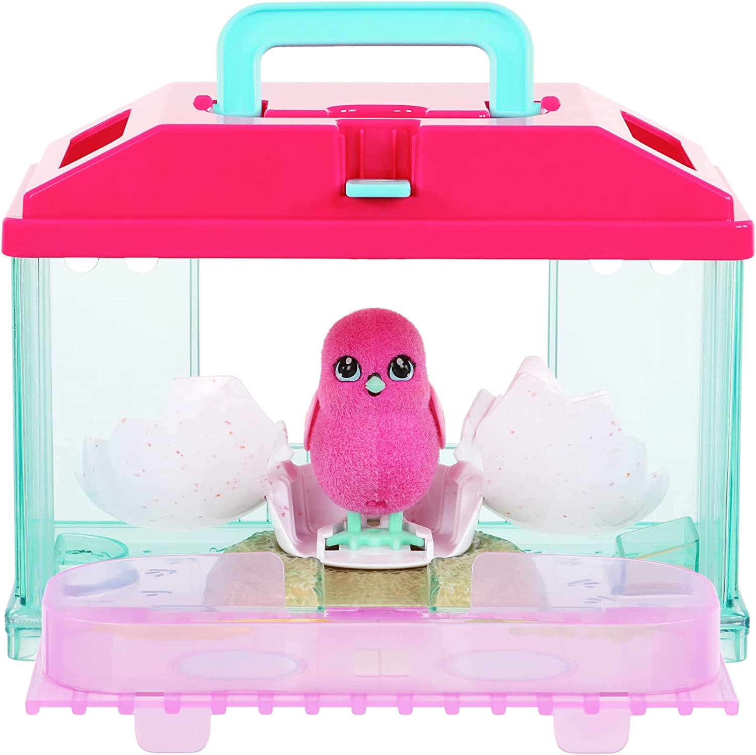 Little Live Pets; Surprise Chick Hatching House; Cute Interactive Collectible Toy Chick Chirps & Taps; Hatches Out Of Egg & Hops About