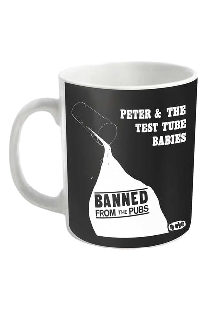 Peter and The Test Tube Babies Mug Banned from The Pubs Official White Boxed One Size