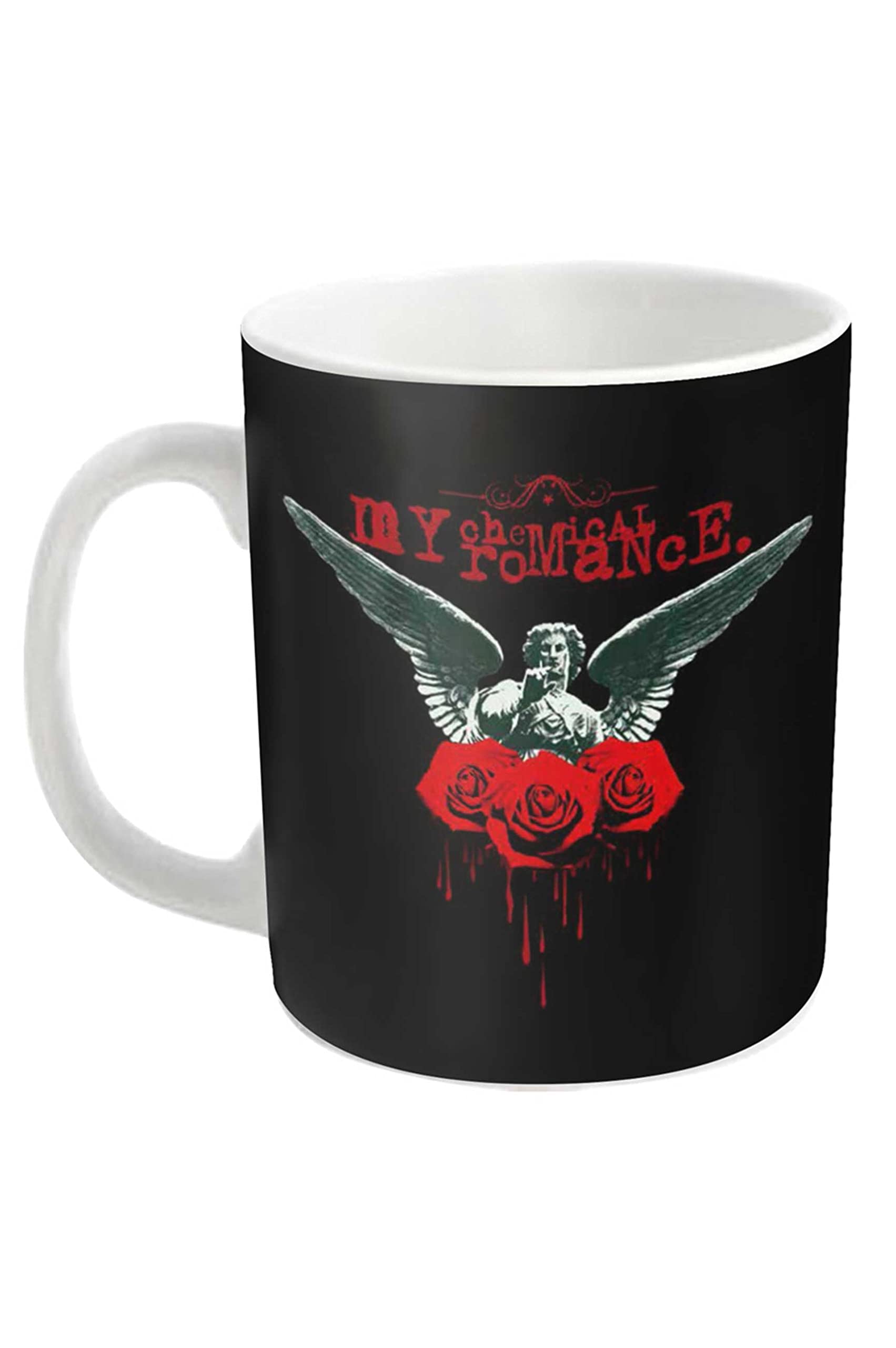 My Chemical Romance Mug Roses Band Logo Official White Boxed One Size