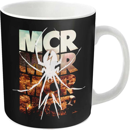 My Chemical Romance Mug Danger Days Band Logo Official White Boxed One Size