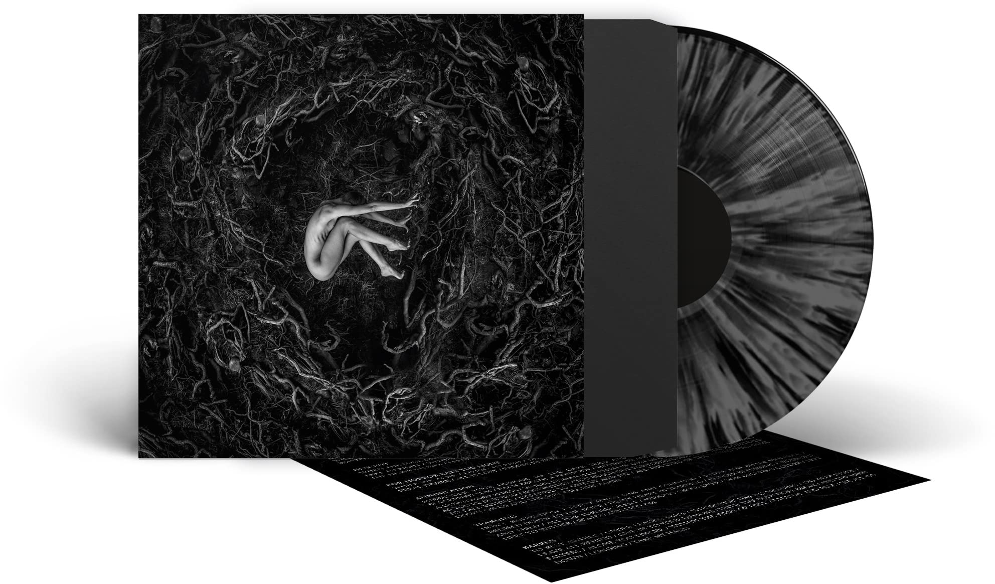 Let The Earth Be Silent - Grey/Black Splatter