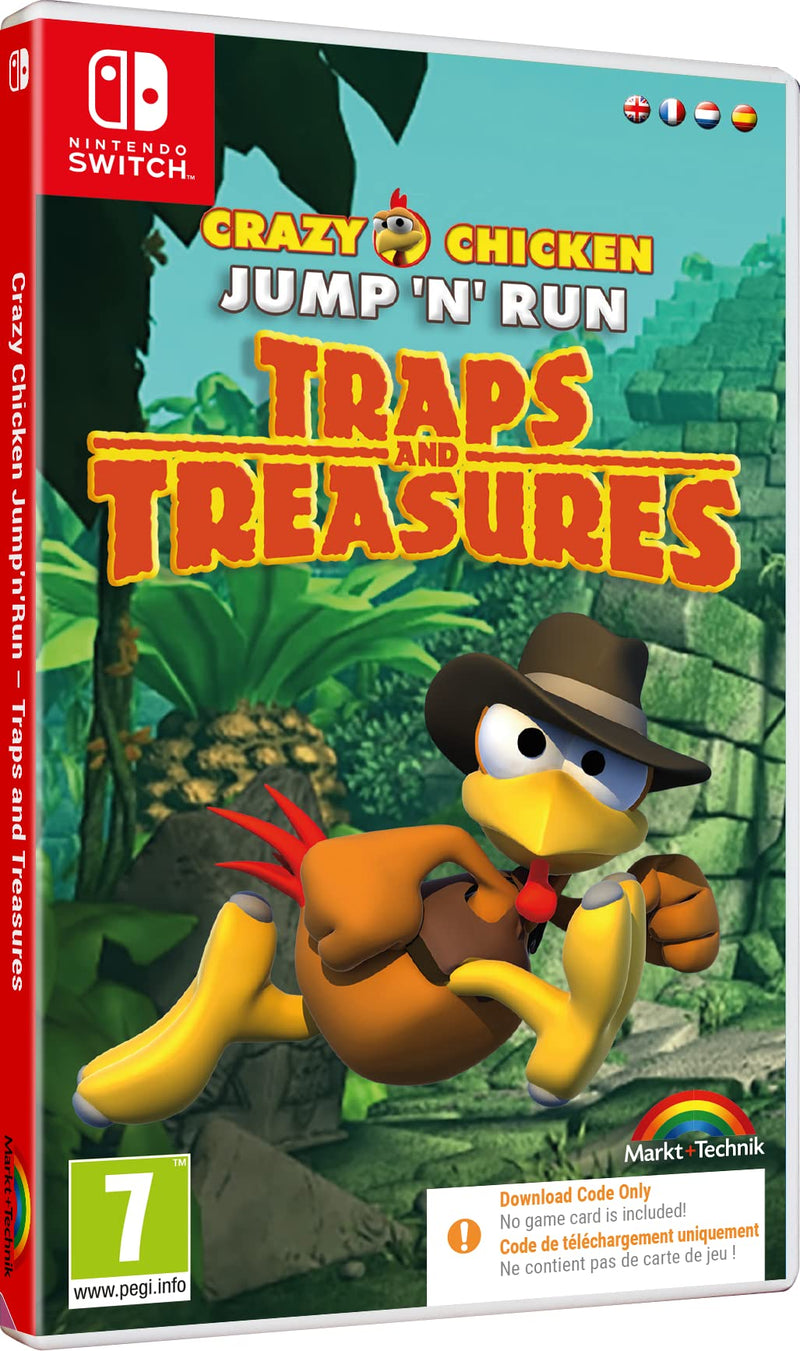 Crazy Chicken: Traps And Treasures Nintendo Switch