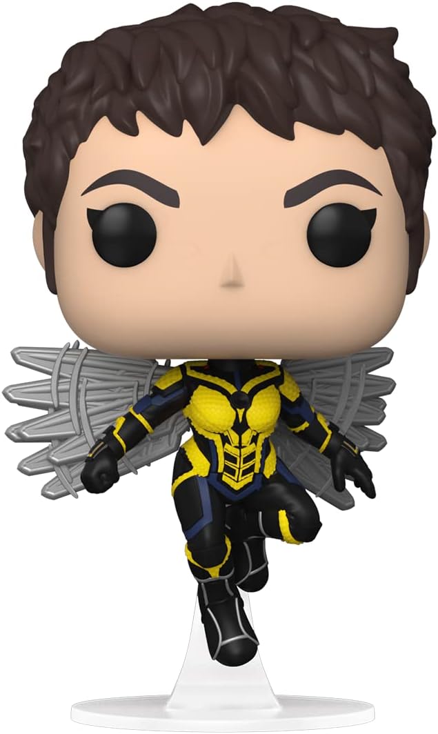 Funko POP! Vinyl Marvel: Ant-Man Quantumania - Wasp - 1/6 Odds for Rare Chase Variant - Collectable Vinyl Figure - Gift Idea - Official Merchandise - Toys for Kids & Adults - Movies Fans