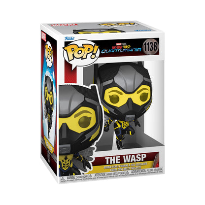 Funko POP! Vinyl Marvel: Ant-Man Quantumania - Wasp - 1/6 Odds for Rare Chase Variant - Collectable Vinyl Figure - Gift Idea - Official Merchandise - Toys for Kids & Adults - Movies Fans
