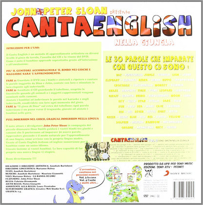 Cantaenglish Vol.2 Nella Giungla Libro