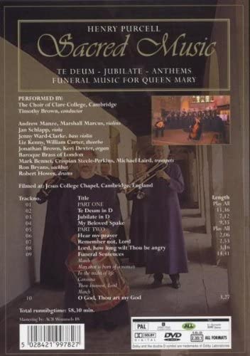 Henry Purcell - Sacred Music