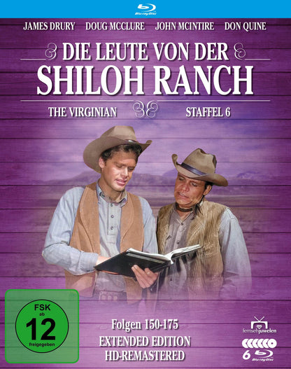 Die Leute von der Shiloh Ranch - Staffel 6 (HD-Remastered) (Fernsehjuwelen) (6 Blu-rays
