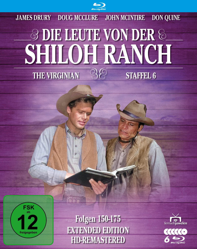 Die Leute von der Shiloh Ranch - Staffel 6 (HD-Remastered) (Fernsehjuwelen) (6 Blu-rays