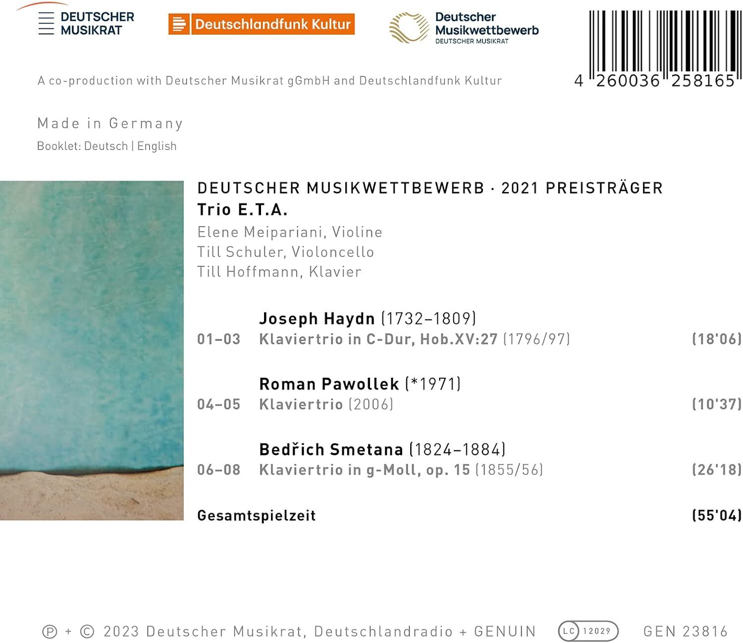E. T. A. Spielt: Werke Von Haydn, Pawollek Und Smetana