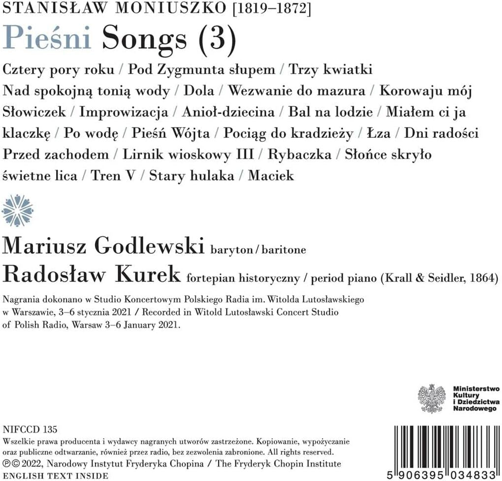 Moniuszko: Piesni (3)