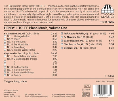 Henry Litolff: Piano Music - Volume 1