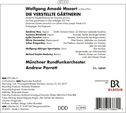 Wolfgang Amadé Mozart: Die Verstellte Gärtnerin