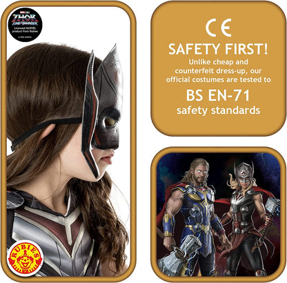 Rubie's Official Marvel Thor Love & Thunder Movie, Mighty Thor Child Mask