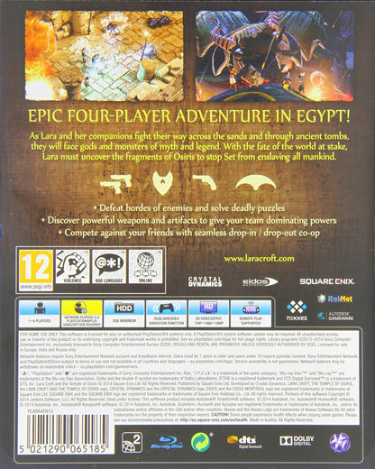 Lara Croft: The Temple Of Osiris (Ps4
