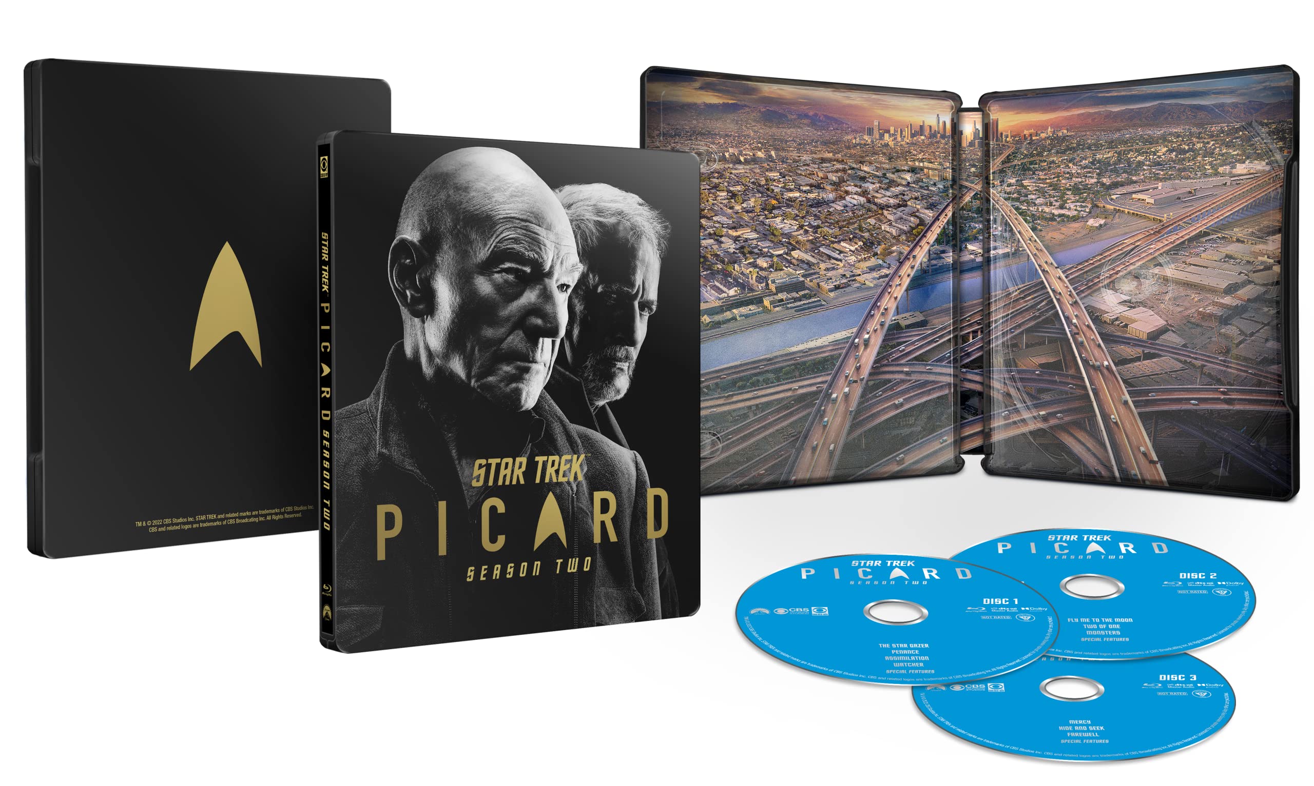Star Trek: Picard - Stagione 2 (Steelbook 3 Blu-ray