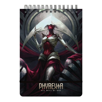 Ultra PRO - Magic: The Gathering Phyrexia One Spiral Life Pad (Elsh) - Keep Track of All Your Moves and Strategies Against Opponents in Battle , Great for Note Taking , Lists, and Organize Life Totals