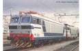 Rivarossi FS, electric locomotive E.632 blue/grey, inclined FS logo, pantographs 52, ep. V