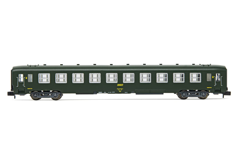 Arnold SNCF, 2-unit pack of T2 sleeping coaches, logo "dégradé", period V-VI