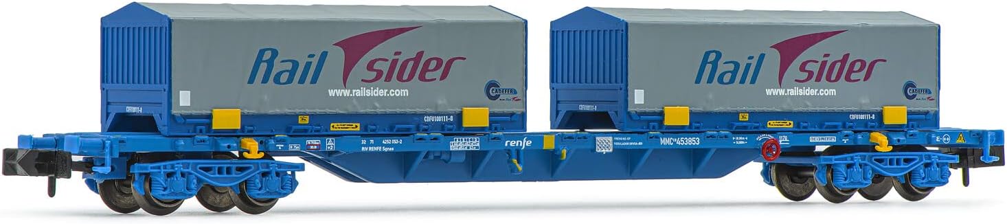 Arnold RENFE, 2-unit pack 4-axle hopper wagons Faoos "TRANSFESA", brown livery, ep. IV-V