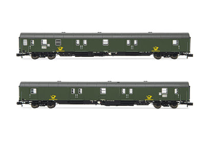 Arnold SNCF, DEV AO couchette coach B10c10, green with logo encadré, ep. IV