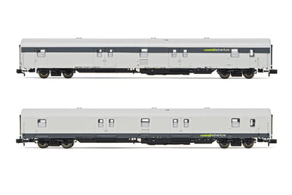 Arnold RENFE, 3-unit set Al-Andalus, 2xWL sleeping car + 10000, period IV