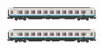 Rivarossi Railway - Rolling Stock HR4286 FS, 2-unit set passenger coaches type Z renovated (progetto 901 / 300), XMPR livery, contains 1 x 2nd class(ex 1st class) and 1 x 2nd class, period VI