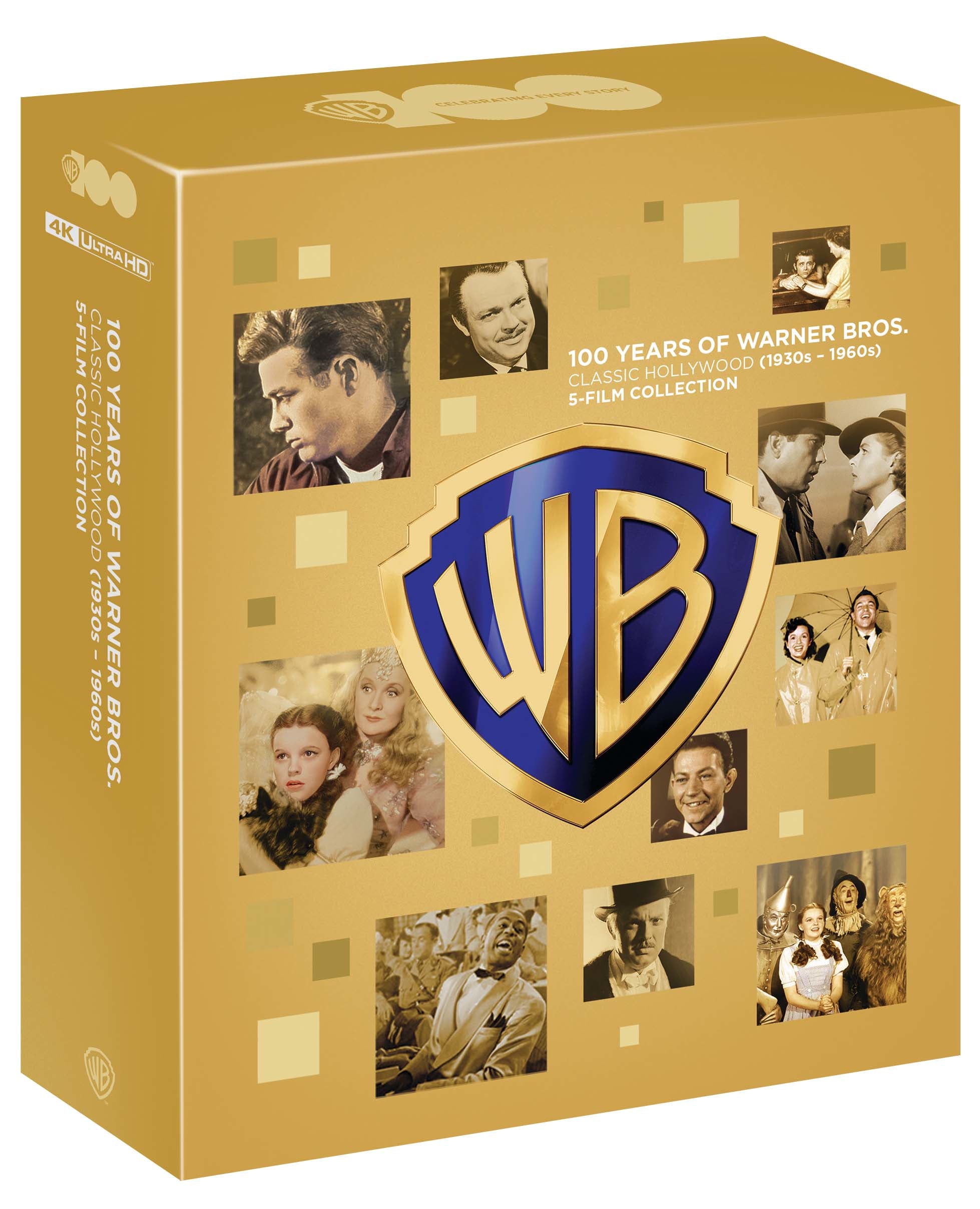 100 Years of Warner Bros. - Classic Hollywood 5-film Collection