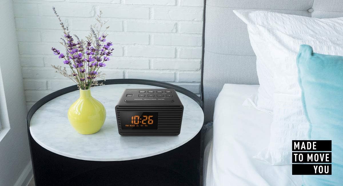 Panasonic RC-800EG-K Clock Radio (Black) EU /Audio
