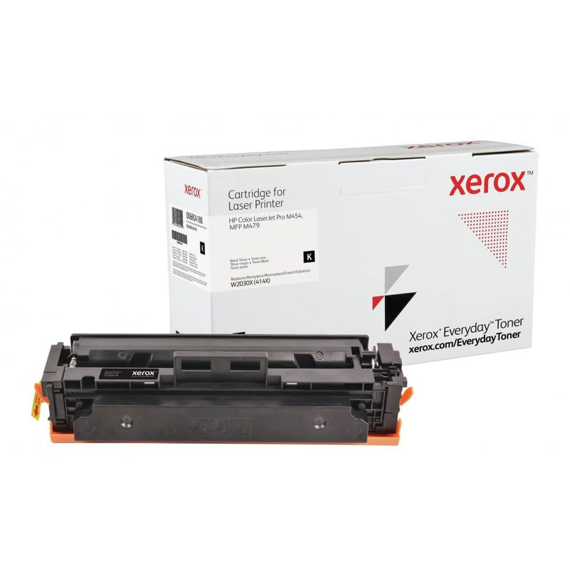 Everyday by Xerox Black Toner compatible with HP 415X (W2030X), High Capacity