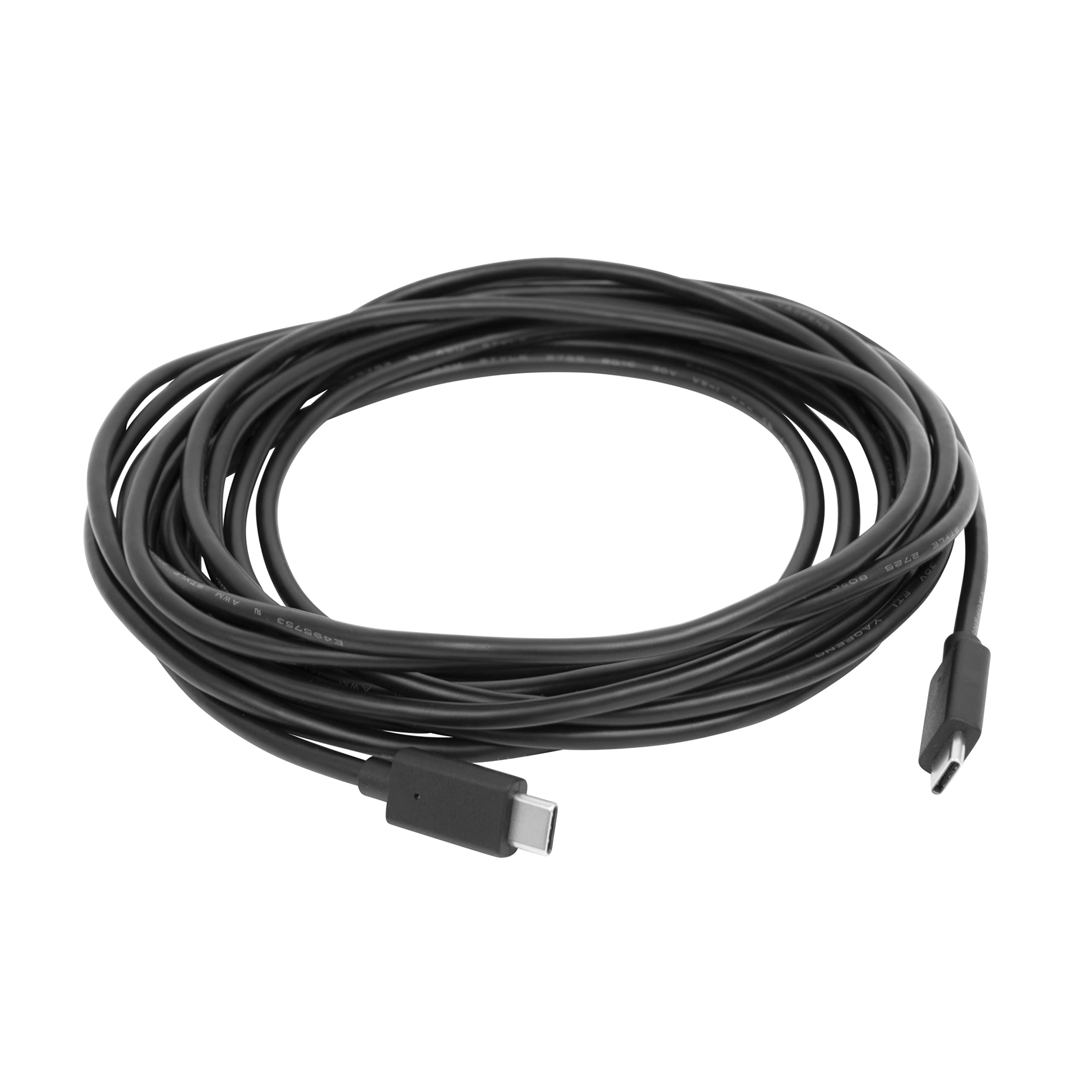 Owl Labs USB-C Male to USB-C Male Cable for Meeting Owl 3-16 Feet / 4.87 Metres, Black