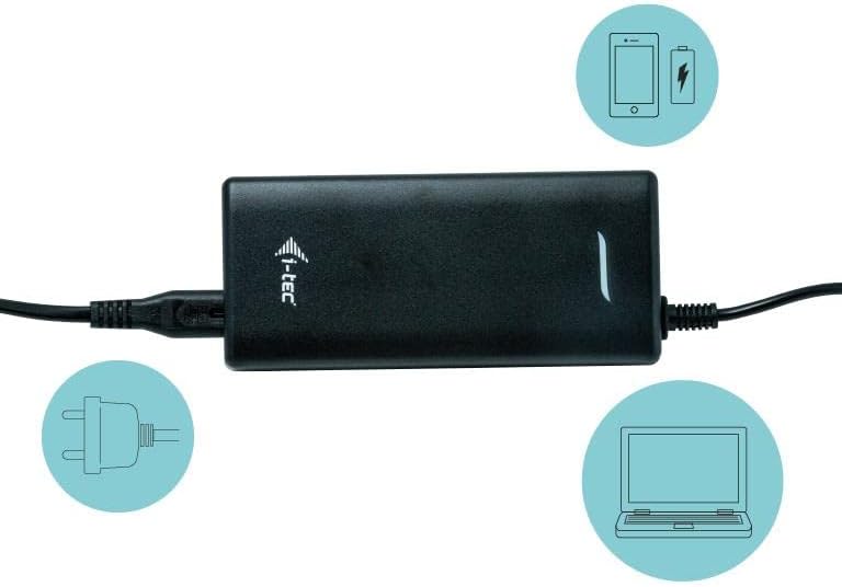I-TEC USB4 DUAL DOCK + CHARGER PD 80W + UNIVERSAL CHARGER 112W