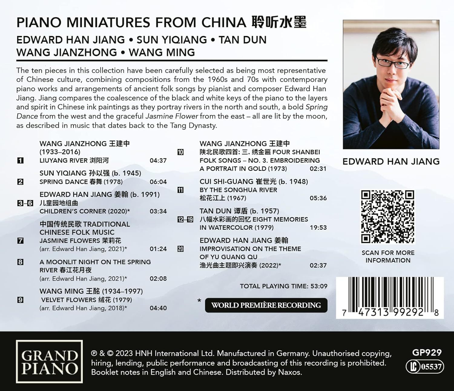 Edward Han Jiang: Piano Miniatures from China
