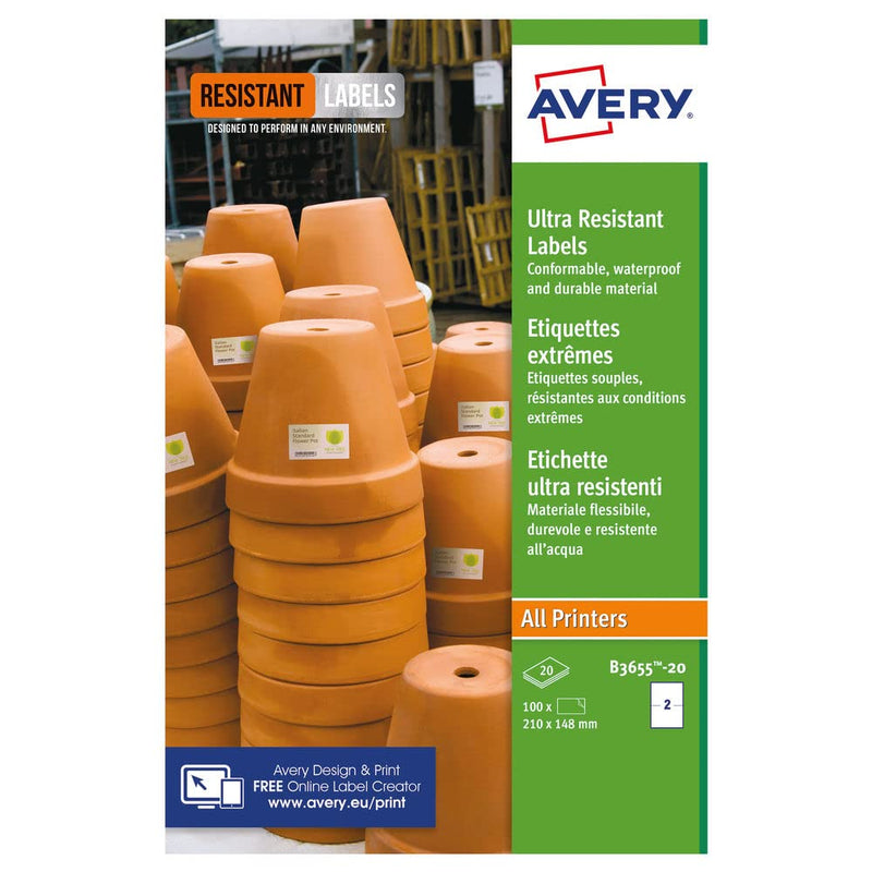 Avery Ultra Resistant Labels