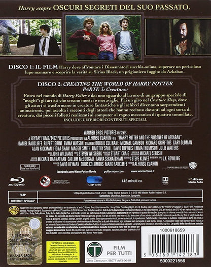 Harry Potter E Il Prigioniero Di Azkaban Steelbook (Bs