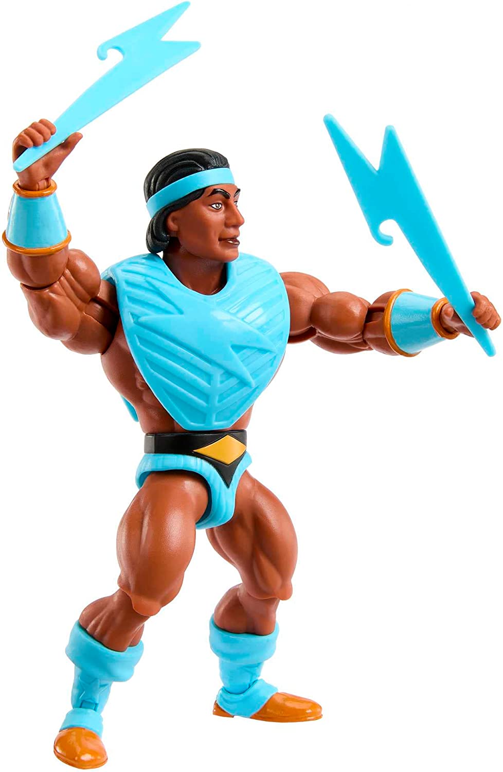 Masters of the Universe Origins Action Figure Rise of Snake Men Bolt Man, Articulated Collectible MOTU Toy with Accessory and Mini Comic, HKM66