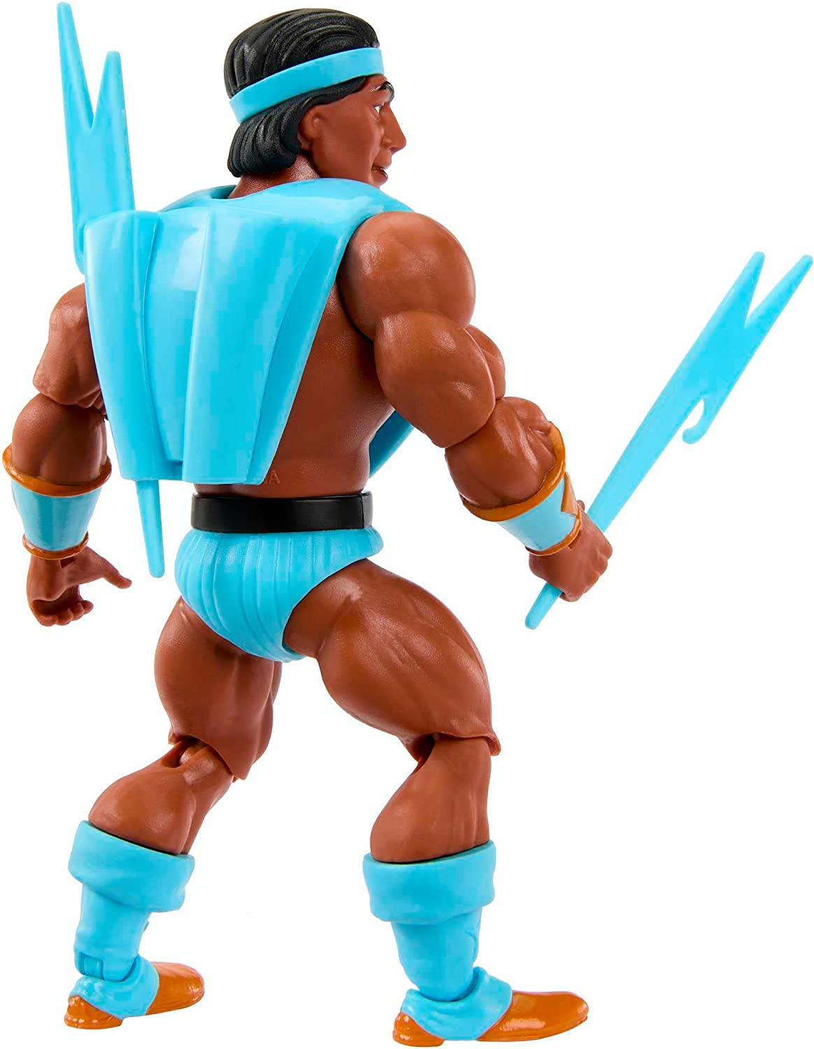 Masters of the Universe Origins Action Figure Rise of Snake Men Bolt Man, Articulated Collectible MOTU Toy with Accessory and Mini Comic, HKM66